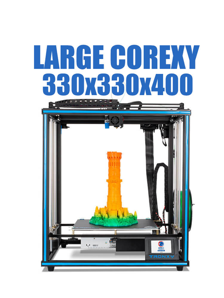 Corexy 3D Printer Kit - Büyük İndirim Tronxy XY-2 PRO X5SA