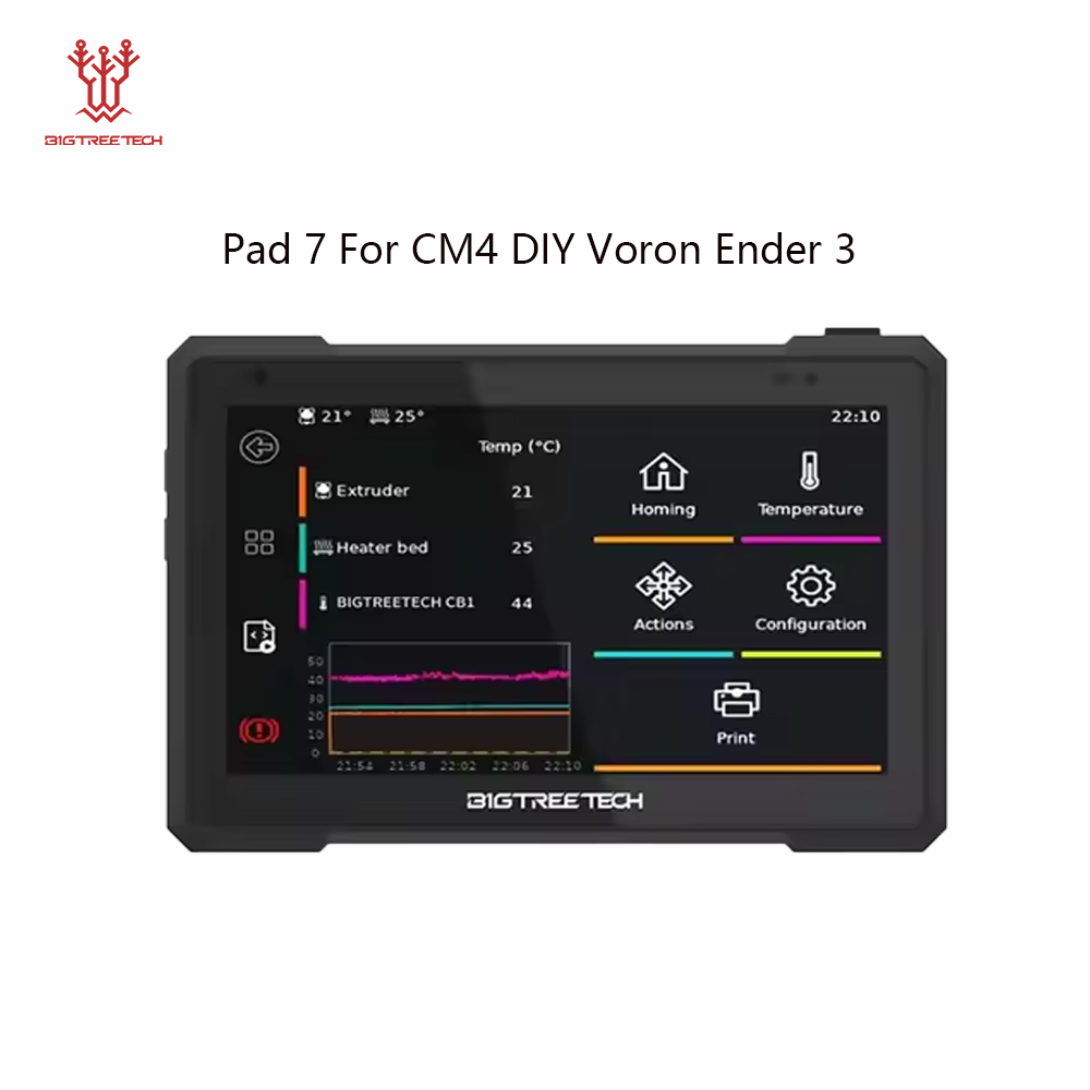 Klipper Pad 7 Inch - BIGTREETECH Pad 7 IPS Dokunmatik Ekran
