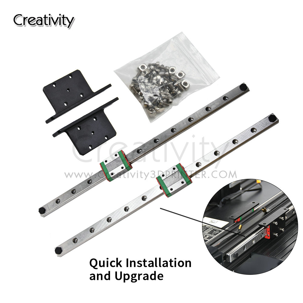 Ender3/V2/ Pro yükseltme y-eks - Linear Rail Mgn12H Set incelemesi ve fiyatı